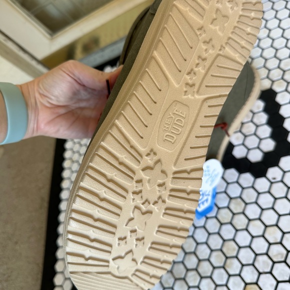 HEYDUDE Wally Mid Men's Sneaker Boot - Olive booties - Picture 6 of 8